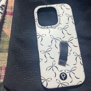 Loopy black bows case  IPhone 16 Pro 6.3”